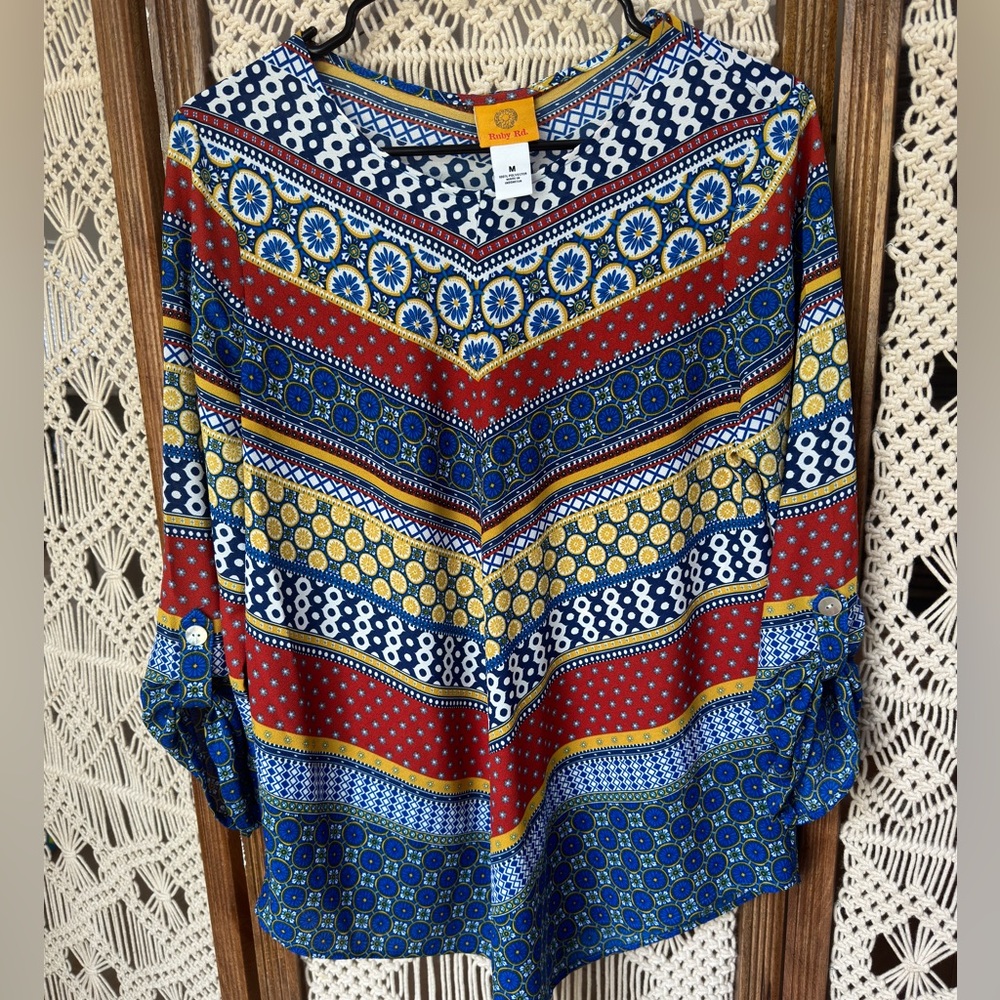 Beautiful Ruby Rd. Blouse - Picture 3 of 5